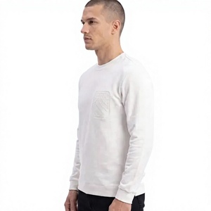 Sweat-shirt polaire d'hiver pour homme Ever Glow EG-0391, grande taille, col rond, coupe ample, 300g, respirant, doublé, couleur unie - Product Image 1