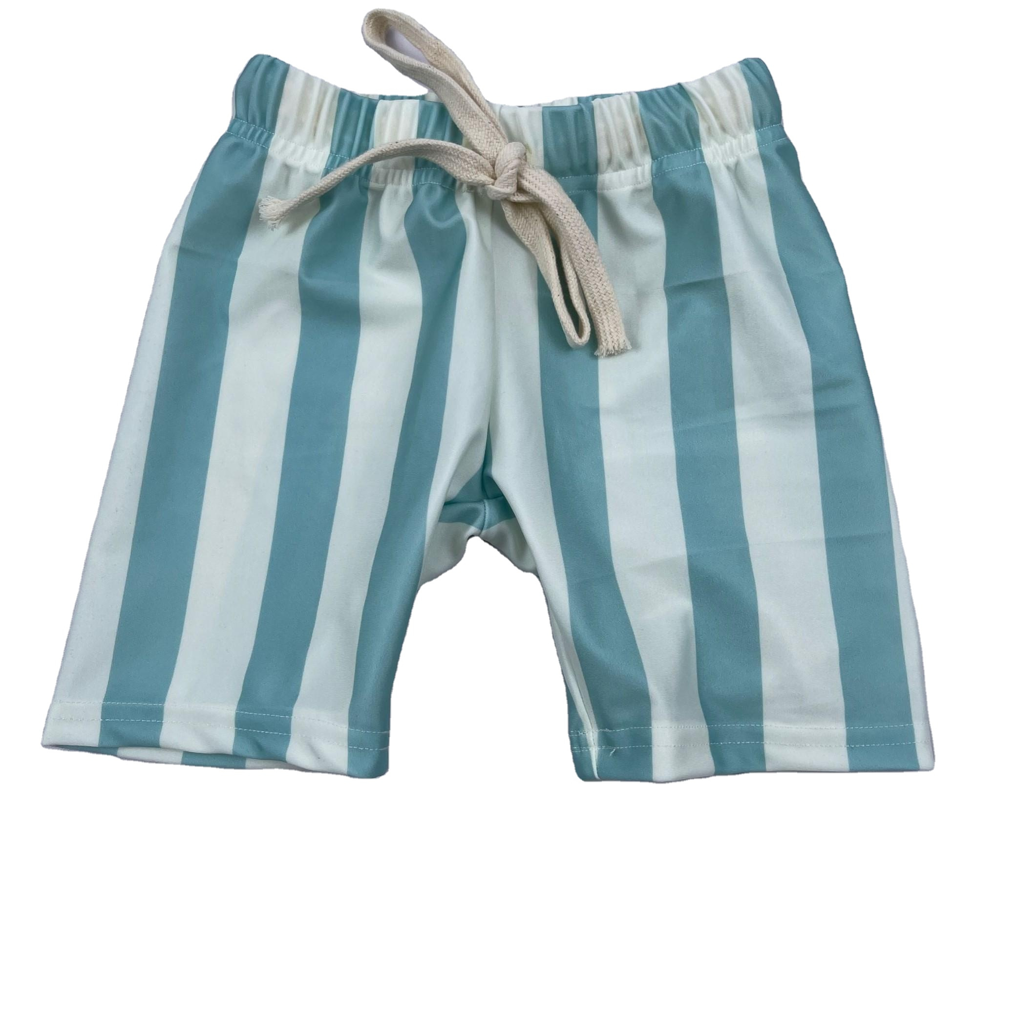 Новое поступление 2022 г., оригинальные детские плавки из полиэстера в синюю полоску с мультяшным принтом для маленьких мальчиков, детские плавки