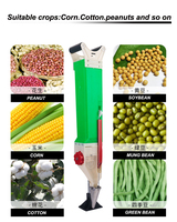 Semoir manuel réglable pour maïs, pois et haricots – Outil de plantation de précision pour le jardin
