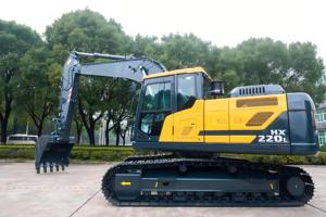 รถขุดตีนตะขาบ HX220L HX220VL ขนาด 22 ตัน รถขุดขนาดกลาง รถขุดตีนตะขาบจากเกาหลี - Product Image 3