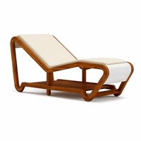 Lit de repos pliable de luxe en teck avec chaise longue en rotin tressé pour villa, cour, balcon, bord de piscine et station balnéaire