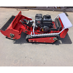 <span class=keywords><strong>Robot</strong></span> agricole débroussailleuse sur chenilles, moteur essence haute puissance, cylindre hydraulique 80 cm 1 m, télécommande, tondeuse à gazon - Product Image 4