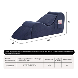 كرسي يوغا مريح بتصميم منحني مدمج جديد لعام 2026، أريكة للياقة البدنية والتمارين الرياضية بدون هيكل مع تخزين للاستوديوهات والغرف الصغيرة - Product Image 6