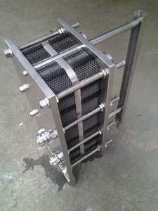 Échangeur de chaleur à plaques en titane pour lait laitier Équipement de réfrigération et d'échange de chaleur haut de gamme - Product Image 4