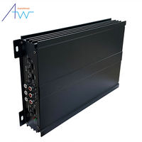 Amplificateur audio professionnel Audiowinner GS40.4L 4 canaux, mini amplificateur de puissance audio pour voiture, système musical, classe AB, puissance nominale 40W*4, 14.4V 40A