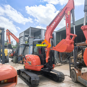 Mini-excavatrice sur chenilles d'occasion japonaise pour KS155-5, moteur V2607-DI, puissance 20 kW, capacité de la benne 0,24 m³, capacité de travail 6 tonnes - Product Image 1