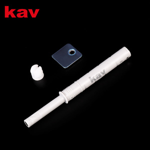 Poignée de porte cachée, système de fermeture à ressort, poussoir pour ouvrir, amortisseur de porte magnétique, dispositif de rebond en plastique dissimulé pour meubles et armoires - Product Image 3