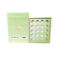 Boîte d'emballage en carton avec logo personnalisé pour poudre lyophilisée, fruits, légumes, comprimés, bonbons, chocolat, thé, coffret cadeau en carton blanc