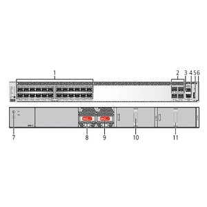 CloudEngine S5731-S24P4X 02353AHX 24*10/100/1000BASE-T Ports,4*10GE SFP+ Ports,<b>PoE</b>+ 24 Port <b>POE</b> 10g Ethernet Network <b>Switch</b> - Product Image 1