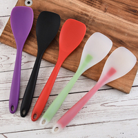 Jiadingle JDL3621001 Spatule en silicone, ensemble d'ustensiles de cuisine miniatures durables, 19 pièces, 70g
