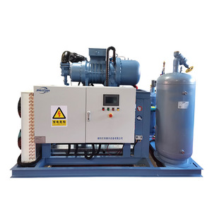 Compresseur à vis Snowman Refco 70HP SW3L7000 R-404A pour la surgélation rapide des fruits de mer et de la viande congelée, stockage frigorifique - Product Image 3