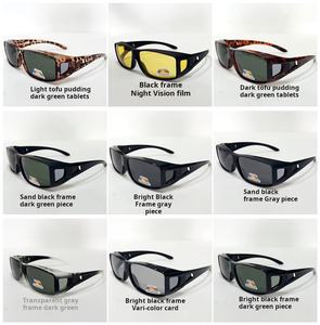 لفافة خارجية مستديرة تناسب أكثر من Uv400 نظارات شمسية مستقطبة مضادة للوهج نظارات للرؤية الليلية luntes De connoite Nocturne - Product Image 6