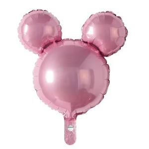 10 Uds <span class=keywords><strong>Mickey</strong></span> Minnie <span class=keywords><strong>Mouse</strong></span> cabeza globo <span class=keywords><strong>de</strong></span> papel <span class=keywords><strong>de</strong></span> aluminio Baby Shower <span class=keywords><strong>fiesta</strong></span> <span class=keywords><strong>de</strong></span> cumpleaños decoración niños juguetes suministros Globos <span class=keywords><strong>de</strong></span> aire - Product Image 6