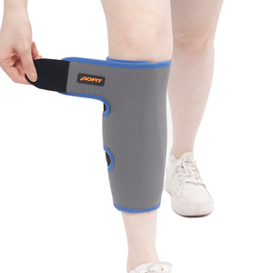 Corredores de compresión de pantorrilla, envoltura de neopreno para músculos de pantorrilla rasgados y alivio de férula de Espinilla, lesiones en la parte inferior de la <span class=keywords><strong>pierna</strong></span>, tensión, <span class=keywords><strong>desgarro</strong></span> - Product Image 2