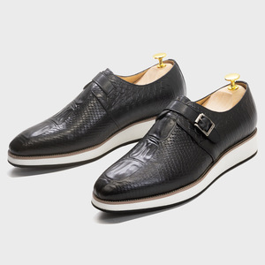Sh10717a Zapatos de vestir caros de cuero de vaca para hombres 45 46 47 zapatos de gran tamaño para hombres - Product Image 4