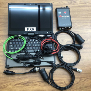 V110 laptop with Massey Ferguson WinTes WinEEM4 EDT FENDT for Deutz Engine FenDias for AGCO 4X4 VCI <b>Diagnostic</b> <b>Tool</b> - Product Image 1
