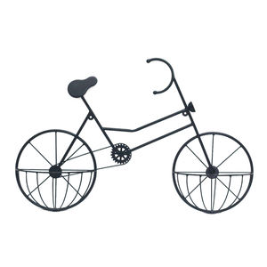 Decoración de jardín, <span class=keywords><strong>maceta</strong></span> para bicicleta, soporte de pared de Metal, colgante decorativo, plantas en <span class=keywords><strong>maceta</strong></span>, macetas para bicicleta, suministro de fábrica de hierro Vintage - Product Image 2