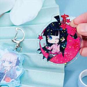 <b>Personalized</b> Custom Printed Acrylic Charms Shaker <b>Keychain</b> - Product Image 5