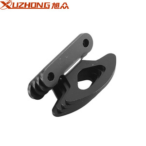 Crochet de remorquage Xuzhong Lbj-1026-Bk en fer noir à 2 trous pour Ford F-150 Raptor 2000-2017 - Product Image 1