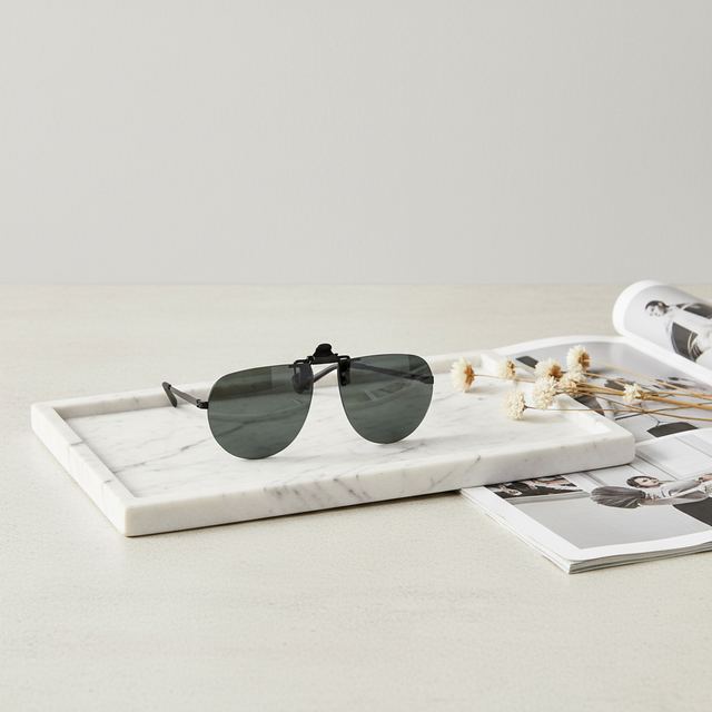 Luxury Oversized Light Weight Sunglasses Blue Black Gold Rimless Frames Custom Logo Pilot Flip-ups UV400 Polarized TAC Lenses