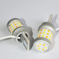 Lumière de largeur automobile blanche jaune 12V, deux couleurs, T10 2016 42SMD 42LED, lecture, plaque d'immatriculation, lumière LED de voiture, autres accessoires