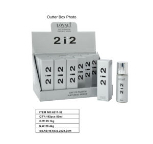 2 unids/set 50ml hombres Perfume caja de regalo Set elegante hombres Woody Perfume Spray - Product Image 5