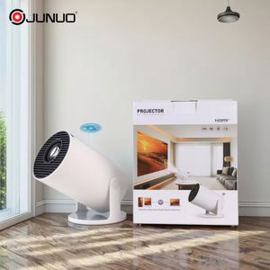 Proyector JUNUO HY300pro+ HY300 PRO+ 260 Lúmenes de Alta Definición 4K LCD, Proyector de Video Portátil con Android 11 para Hogar Inteligente - Product Image 3