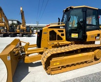 Bulldozer sur chenilles Caterpillar D5K d'occasion, moteur CAT d'origine, Bulldozer CAT D5K LGP d'occasion, Petit bulldozer sur chenilles Cat D5K