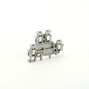 Guan Yang MBKKB2.5UK Universal Terminal <b>Block</b> 2.5 Sq Mm Double Layer DIN Rail <b>Mount</b> - Product Image 3