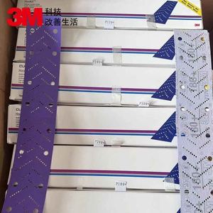 3M 737U 70mm * 9.9M Rouleau de papier abrasif violet sans poussière multi-trous en oxyde d'aluminium Papier abrasif pour divers matériaux - Product Image 4