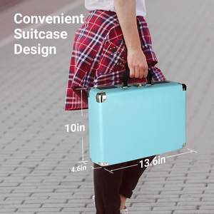 Reproductor de CD de sonido y Audio, Usb, Sd, Lp, entrada auxiliar, <span class=keywords><strong>Radio</strong></span>, Cassette, Pc, Link, <span class=keywords><strong>Rec</strong></span>, tocadiscos de 3 velocidades, reproductor de discos de vinilo - Product Image 6