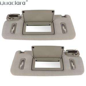 Panel Pelindung Matahari & Sunshade Mobil untuk Sierra untuk Chevy Silverado 1500/2500/3500 2014-2019 Aksesori Sunvisor Kit Cermin - Product Image 3