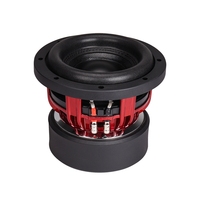 Subwoofer JLD Audio Pequeño de 6.5 Pulgadas, Cono de Papel, D2 Ohm, Potencia Profesional de 300w RMS, para Autos