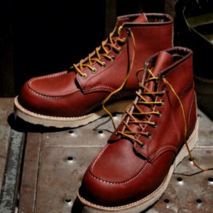 Bottes de travail Red Wing 8875 RedWing mi-hautes en cuir, style 'Dog-Ear', pour l'été, pour hommes, résistantes à l'usure, à semelle plate, style <span class=keywords><strong>Dr</strong></span> <span class=keywords><strong>Martens</strong></span>, pour le loisir - Product Image 1