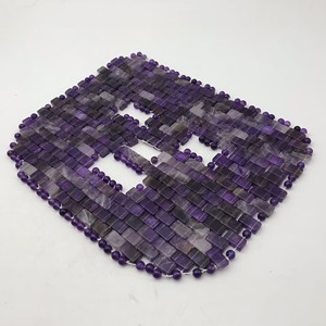أفضل سعر من حجر اليشم للاسترخاء أثناء النوم قناع وجه كامل قناع وجه مخصص من حجر الجمشت الطبيعي قناع وجه - Product Image 5