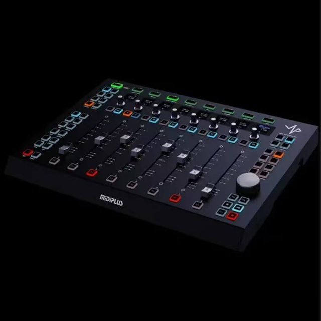 Midiplus up UP+ Music Studio 8-Channel DAW Controller 8 Touch-sensitive Motorized Faders Musical Instrument Accessory
