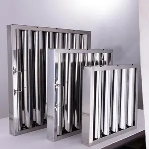 Tamaño personalizado <span class=keywords><strong>de</strong></span> Metal <span class=keywords><strong>de</strong></span> cocina comercial <span class=keywords><strong>de</strong></span> ventilación <span class=keywords><strong>de</strong></span> filtro - Product Image 2