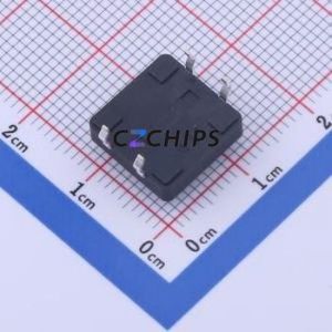 GT-TC152B-H050-L1 Tactile <b>Switch</b> Through hole-4P,12x12mm <b>Switch</b> Single Pole Single Throw Round Button 2.5N Through Hole - Product Image 2