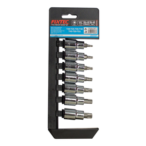 ชุดดอกสว่านหัวหกเหลี่ยม FIXTEC ราคาโรงงาน รุ่น Heavy Duty ขนาด 1/2 นิ้ว 8 ชิ้น รุ่น FHS041308H ชุดดอกสว่านหัวหกเหลี่ยม FHS041308H FHS0413 - Product Image 2