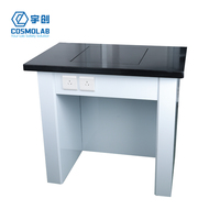Table de laboratoire industrielle, hospitalière, scolaire, en marbre, anti-vibrations, avec comptoir résistant aux acides et aux alcalis