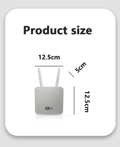 เราเตอร์พกพา DNXT 4G LTE รุ่นมินิ CPE พร้อมช่องใส่ซิม รองรับ WEP แบบดูอัลแบนด์ เสาอากาศภายนอก 2 เสา - Product Image 6