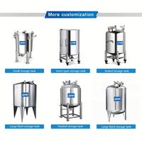 Réservoirs de stockage en acier inoxydable personnalisés, équipement de brassage en acier inoxydable, réservoirs de fermentation