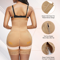 Nouvelle mode : Body sculptant grande taille en nylon respirant avec contrôle du ventre et effet gainant