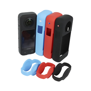 Paquete de Cámara Insta <span class=keywords><strong>360</strong></span> <span class=keywords><strong>One</strong></span> X3, Funda Protectora de Silicona, Protector de Lente, Accesorios para Insta360 X3 - Product Image 2