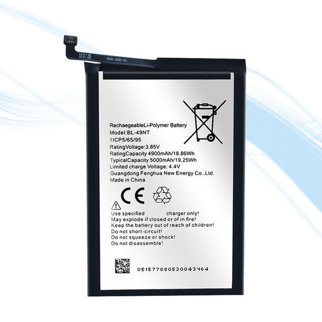 BL-49NT 5000mah Replacing Battery for Tecno BF6 BF7 BG6 Spark Go 2023 2024 Pop 7 Pro Pop 8 Battery