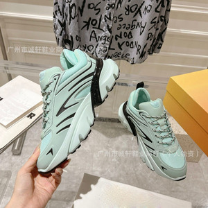 Zapatos Deportivos de Plataforma con Cordones y Punta Redonda, Estilo Clásico, Color Brillante, Ligeros, para Hombre y Mujer, Modelo B44 - Product Image 3