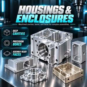 High Speed 4 Axis Advanced CNC Milling Manufacturing Parts with Quality Materials and Machined Components Inspection Services - Product Image 6