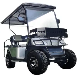 Carrello da Golf carrello da golf elettrico a 4 posti auto da turismo elettrica tour car hotel reception car in vendita buggy fuoristrada a buon mercato