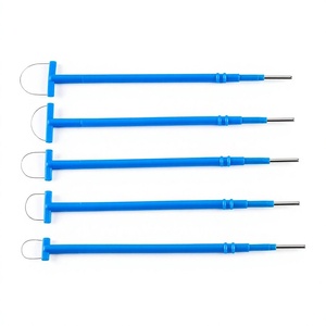 Ensemble d'électrodes en boucle LLeTz, tige de 2,4 mm, électrodes électrochirurgicales en tungstène réutilisables à boucle carrée pour hôpital vétérinaire canin - Product Image 1