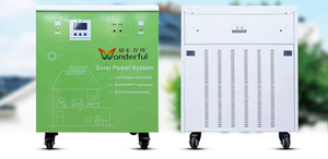 Maravilloso Sistema de Energía Solar Policristalino WON-SESS-AP01 de 1-6KW con Baterías de Litio-Ion/Plomo-Ácido para Uso Doméstico y Comercial - Product Image 1
